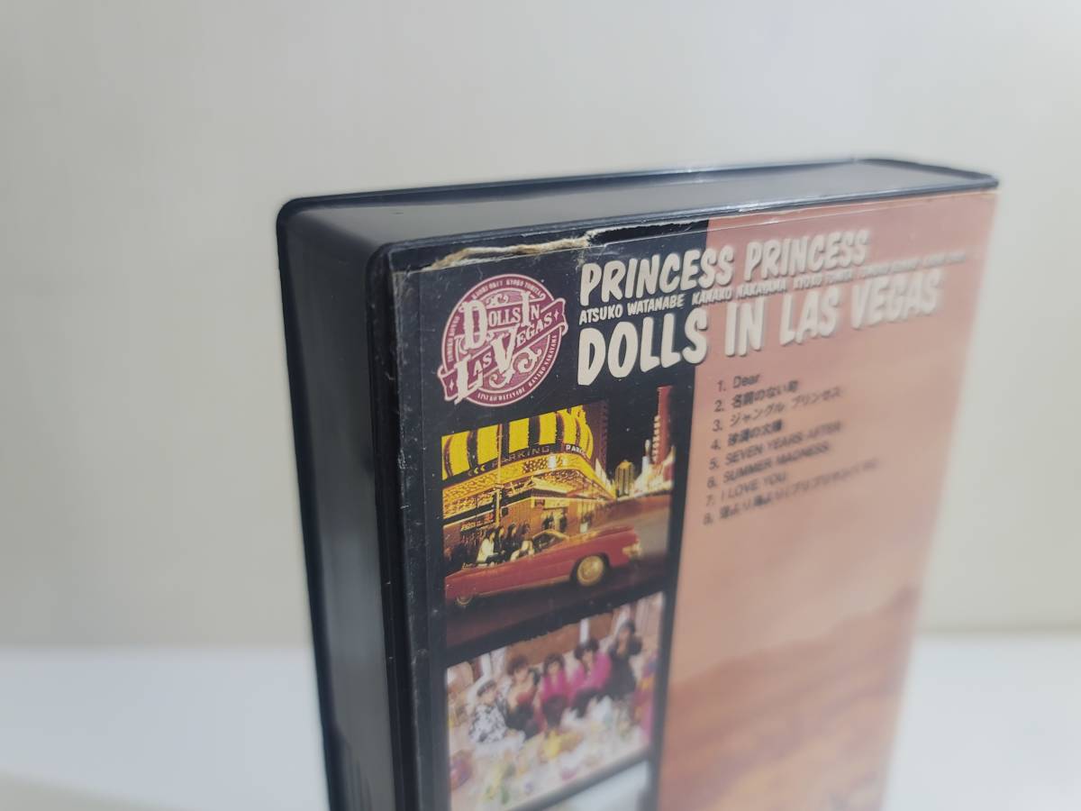 仙台市若林区若林～レアアイテム/VHSビデオテープ DOLLS IN LAS VEGAS プリンセスプリンセス/仙台リサイクルショップ_画像3