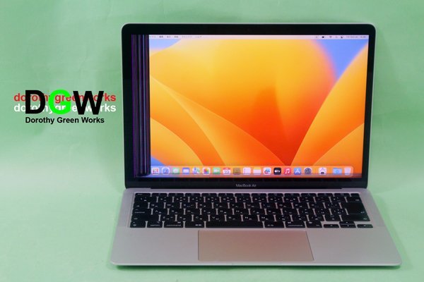 ジャンク品1! MGNA3J/A 2020 MacBook Air 13.3” Retina Apple M1 8GB