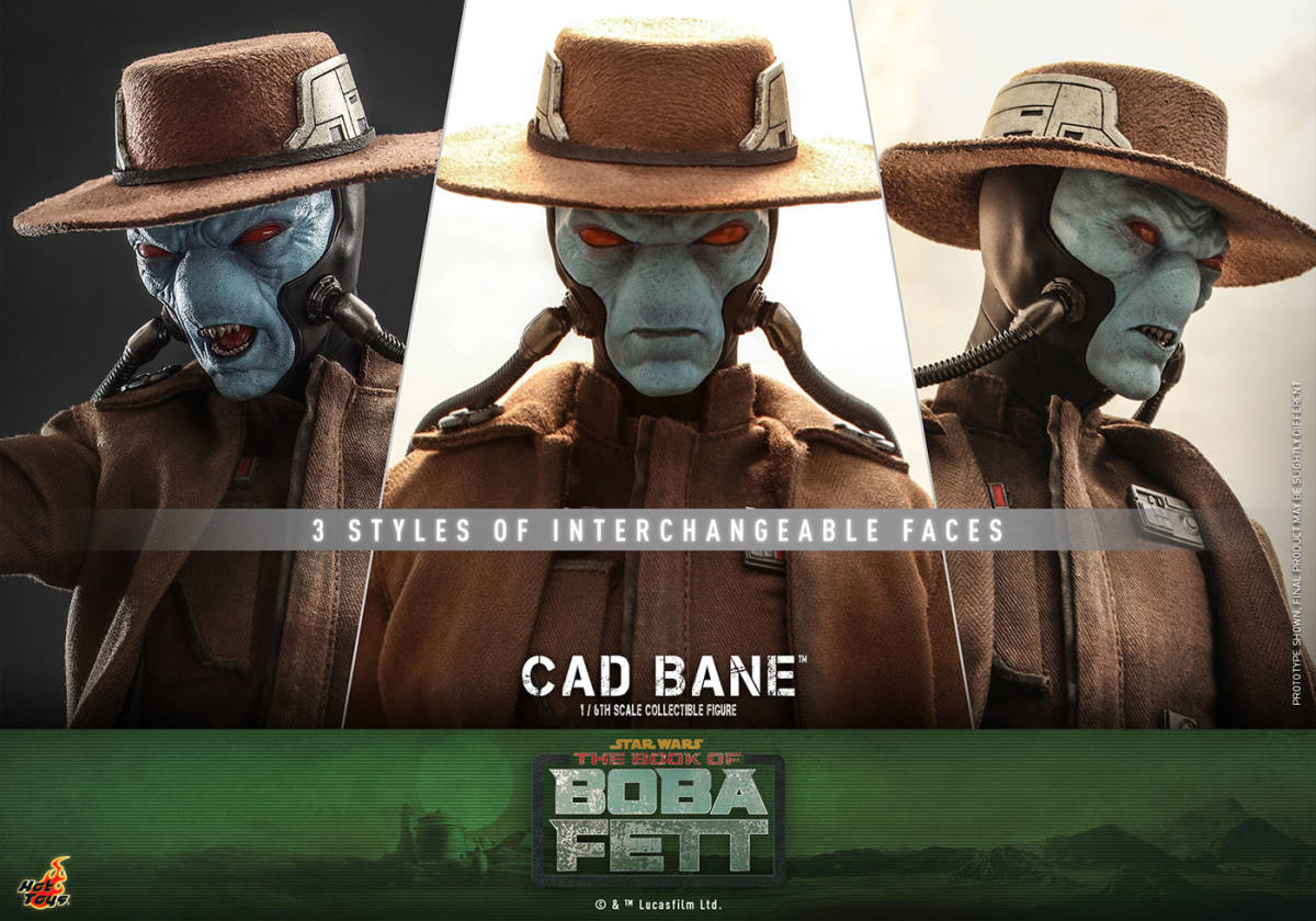 ホットトイズ 1/6 スター・ウォーズ ボバ・フェット キャド・ベイン 通常.Ver 未開封新品 TMS079 Star Wars: Cad Bane HOTTOYS Boba Fett_画像4