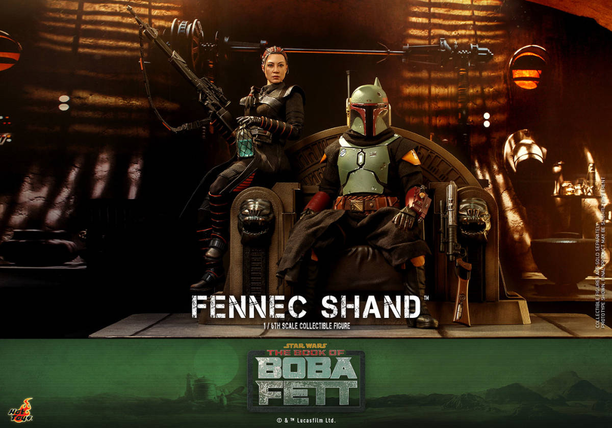 ホットトイズ 1/6 スター ウォーズ ボバ フェット フェネック シャンド 未開封新品 TMS068 Star Wars Fennec Shand HOTTOYS Boba Fett_画像8