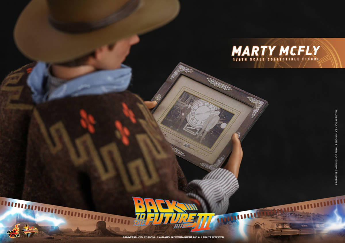 ホットトイズ 1/6 バック・トゥ・ザ・フューチャー PART3 マーティ マクフライ 未開封新品 MMS616 Back to the Future Marty McFly HOTTOYS_画像8