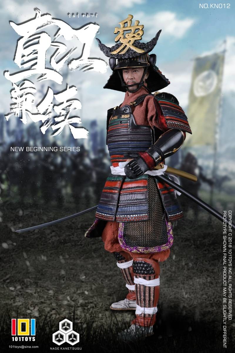 101TOYS 1/6 直江兼続 未開封新品 戦国シリーズ NO.KN012 検） ホットトイズ COOMODEL POPTOYS 侍 武士 武将 織田信長 徳川家康 豊臣秀吉_画像2