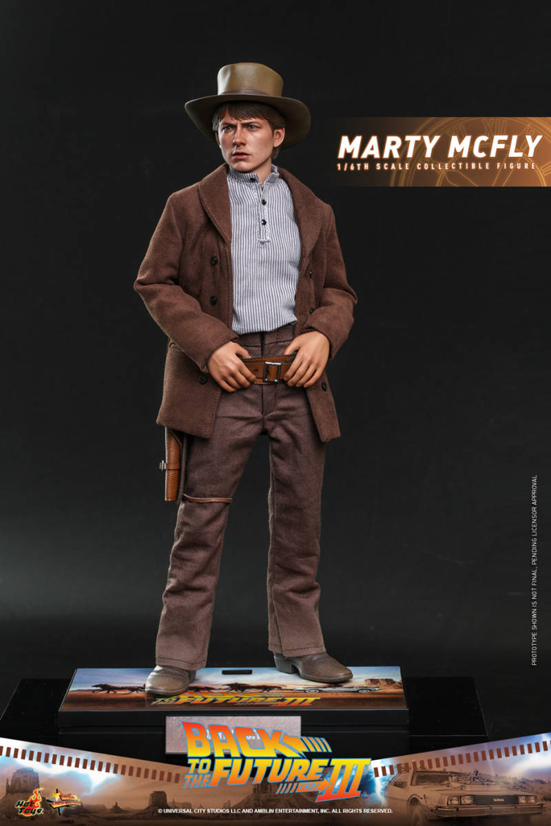 ホットトイズ 1/6 バック・トゥ・ザ・フューチャー PART3 マーティ マクフライ 未開封新品 MMS616 Back to the Future Marty McFly HOTTOYS_画像2