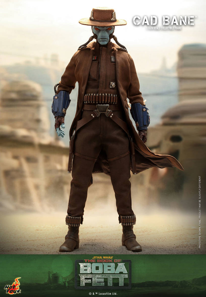 ホットトイズ 1/6 スター・ウォーズ ボバ・フェット キャド・ベイン 通常.Ver 未開封新品 TMS079 Star Wars: Cad Bane HOTTOYS Boba Fett_画像2