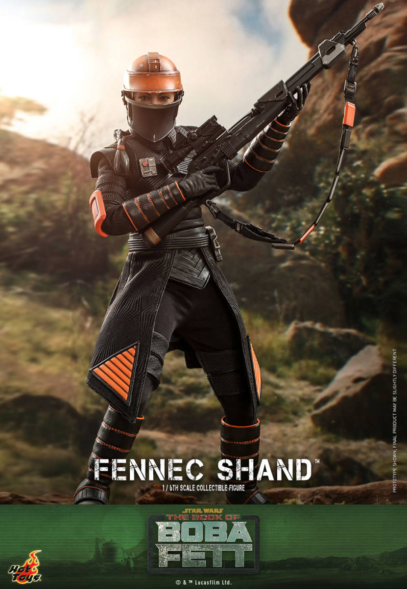 ホットトイズ 1/6 スター ウォーズ ボバ フェット フェネック シャンド 未開封新品 TMS068 Star Wars Fennec Shand HOTTOYS Boba Fett_画像2