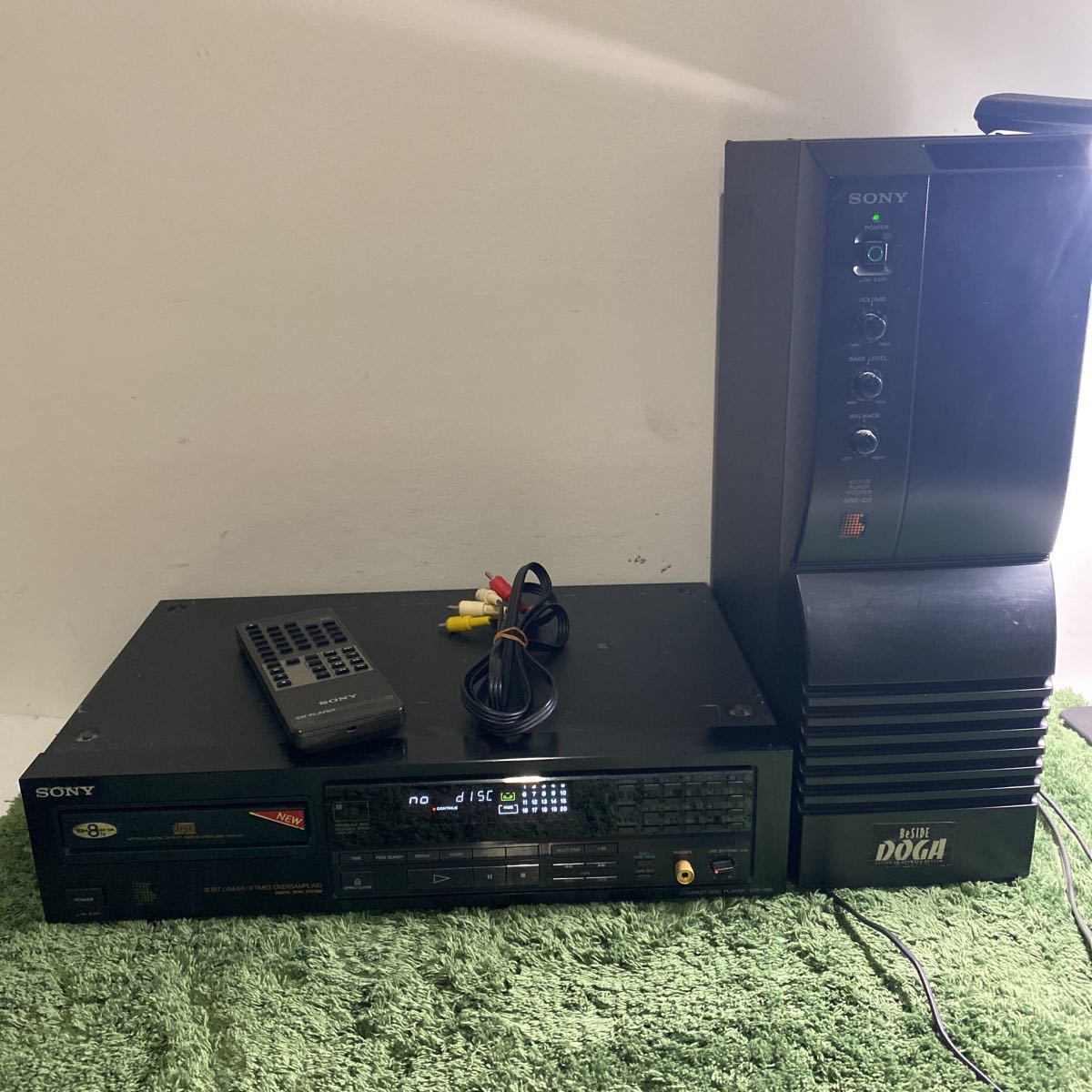 Yahoo!オークション - SONY ハイエンドCDプレーヤー CDP-790 & ア...