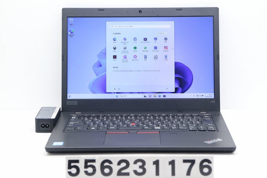 女性に人気！ L480 ThinkPad Lenovo Core 【556231176】 外装破損 1.6