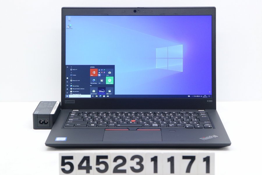 Lenovo ThinkPad X390 Core i7 8565U 1.8GHz/8GB/512GB(SSD)/13.3W/FHD(1920x1080)/Win10 【545231171】