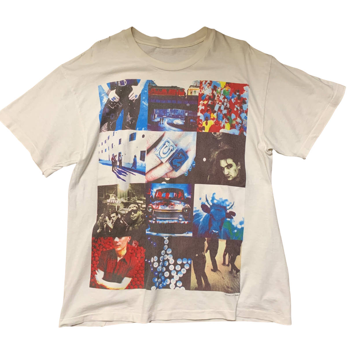 90s U2 tee Vintage футболка 