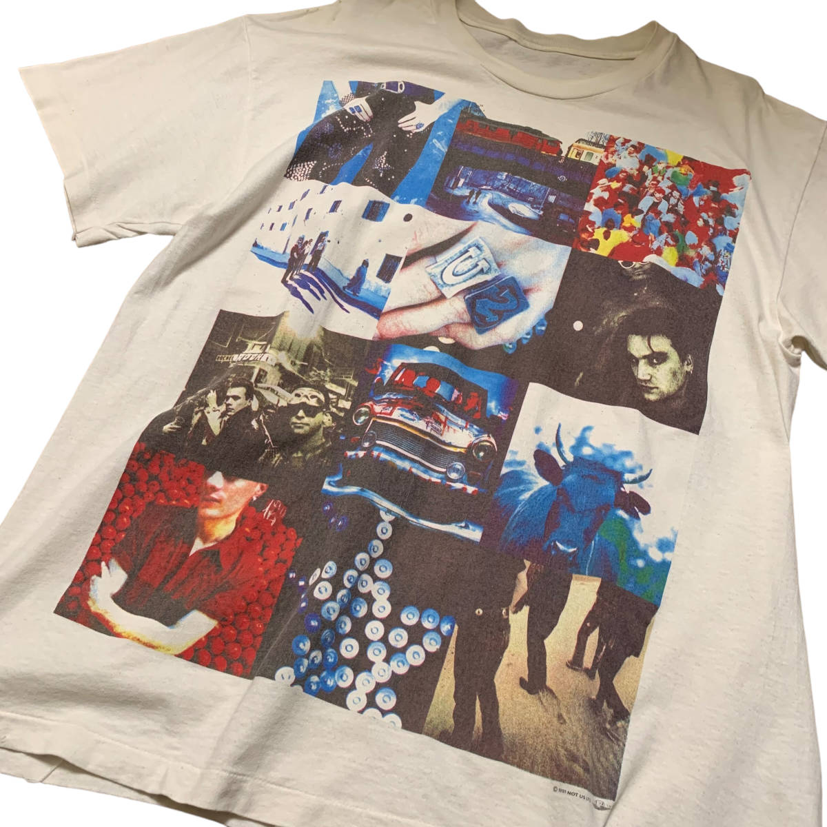 90s U2 tee Vintage футболка 