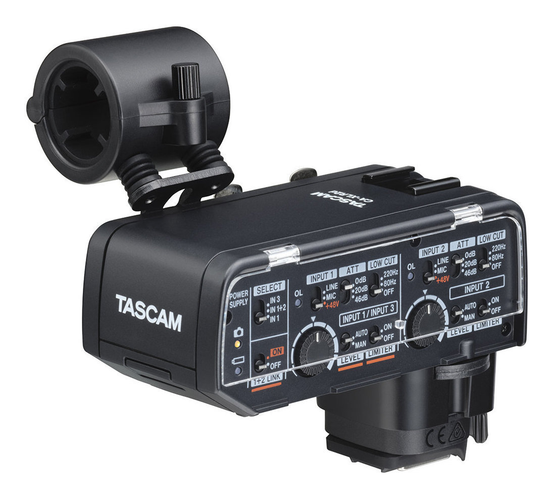 即決◆新品◆送料無料TASCAM CA-XLR2d-C ミラーレスカメラ対応 XLRマイクアダプター Canon Kit キヤノン キット