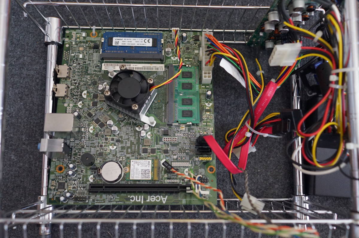 動作確認済】Acer mini ITX CPUオンボード マザーボード メモリ8GB AC