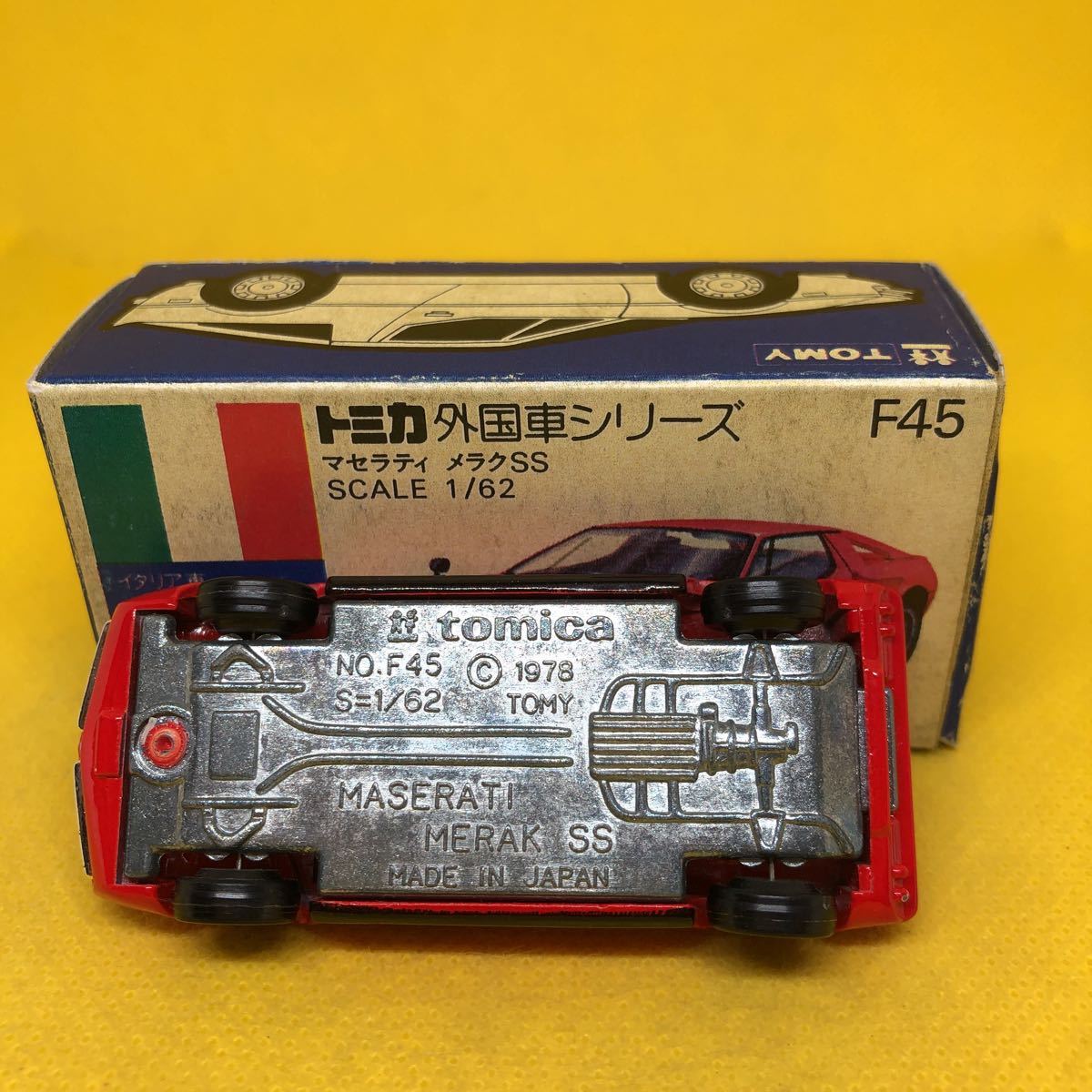 トミカ 日本製 青箱 F45 マセラティ メラクSS 当時物 絶版 | JChere
