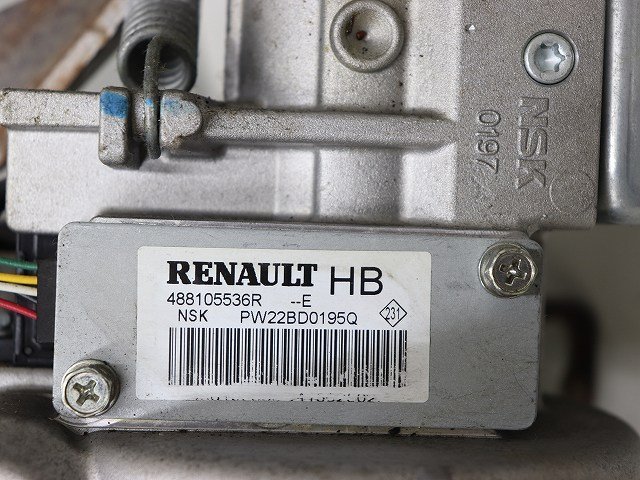 * Renault Megane Red Bull * racing RB8 2013 year DZF4R steering shaft electric power steering 488105536R ( stock No:A35950) (6974) *