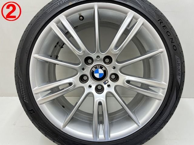 ◎ BMW 335i カブリオレ Mスポーツ E93 3シリーズ 08年 WL35 18インチ PCD120 5H アルミホイール 4本セット (在庫No:A35078) (7432) ◎_画像4