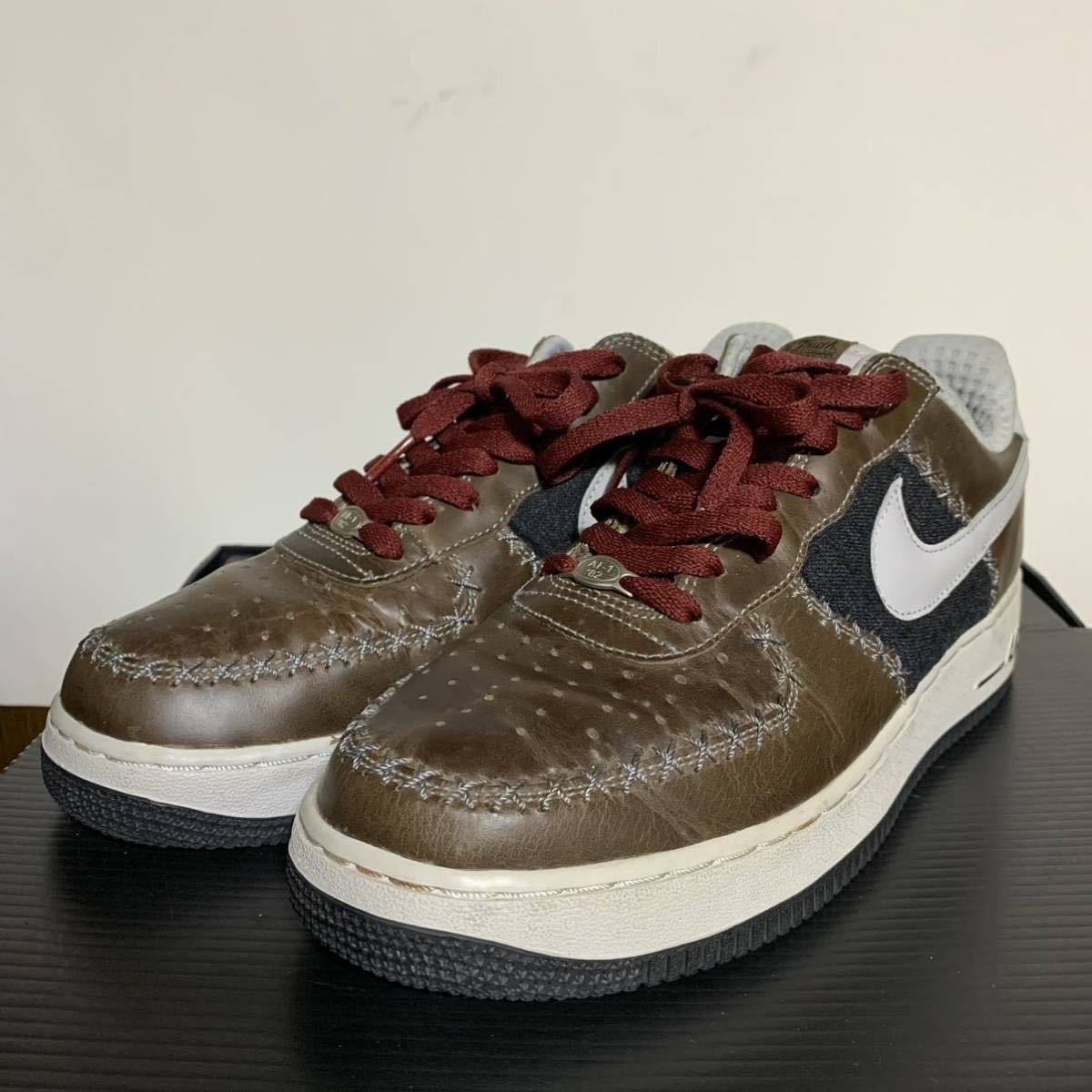 美中古 2005年製 NIKE AIR FORCE 1 LOW PREMIUM UT NEW YORK CUBANS