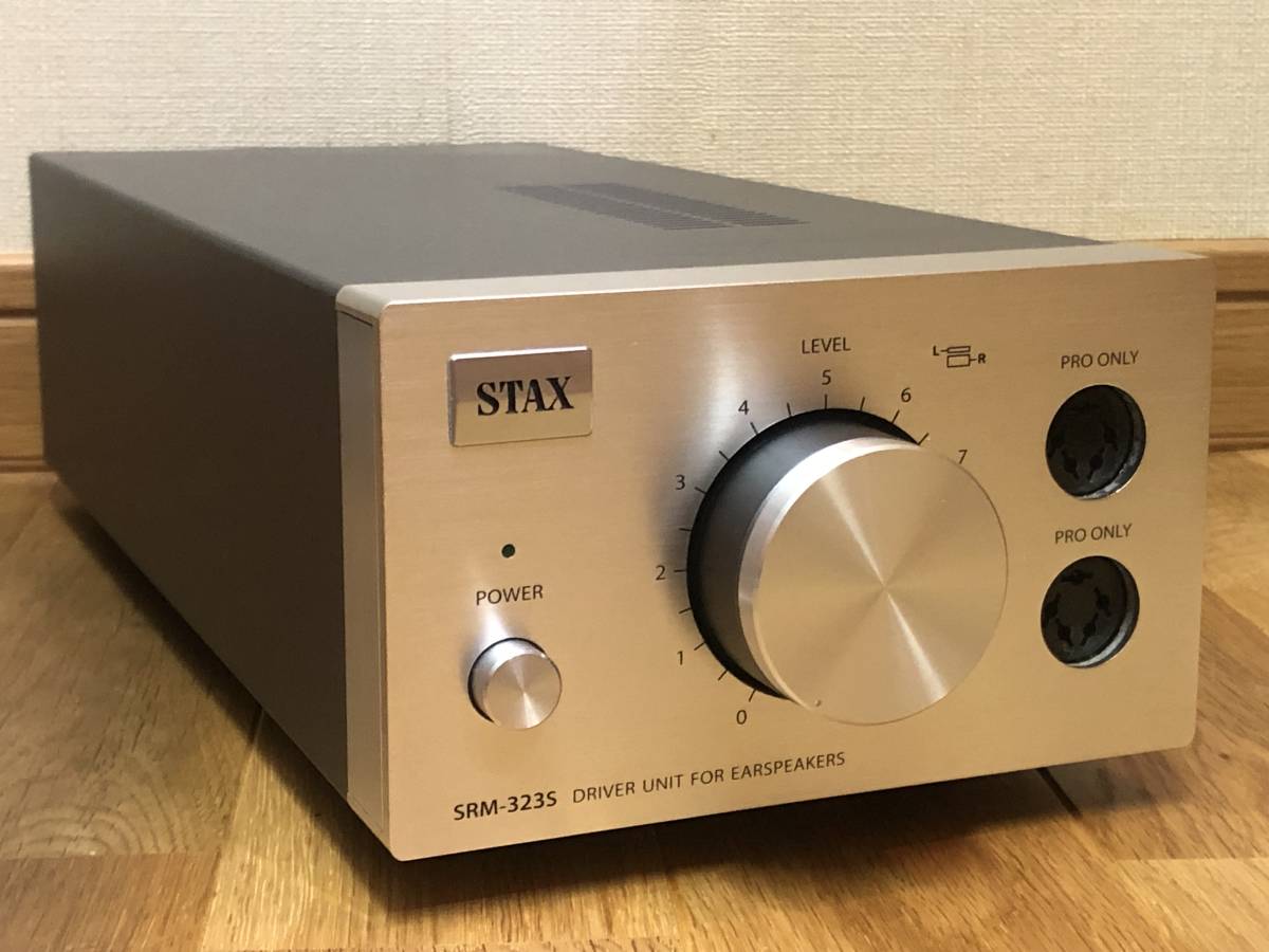 即決/送無 STAX スタックス SRM-323S オール半導体/中級機 上位 即決/送無 STAX スタックス SRM-323S オール半導体/中級機 上位