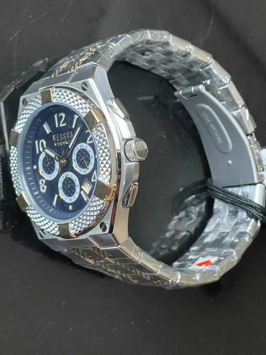 1円出品】VERSUS VERSACEヴェルサス ヴェルサーチ精悍で美しいシルバー