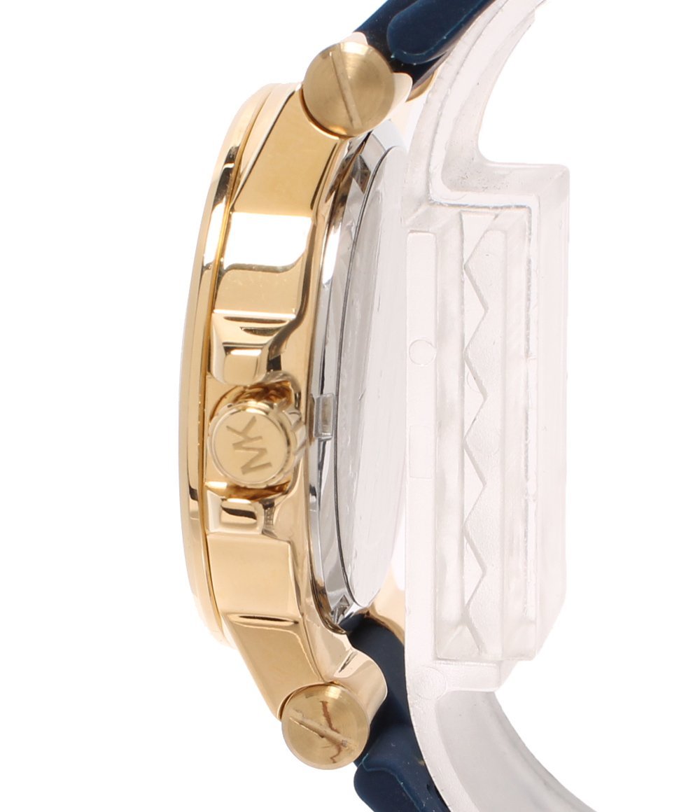 美品 マイケルコース 腕時計 ラバーベルト MK-2490 クオーツ ホワイト レディース MICHAEL KORS [0304]の画像5