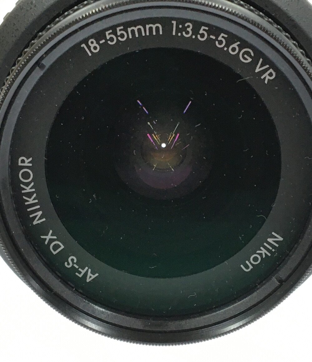 訳あり ニコン 交換用レンズ AF-S DX NIKKOR 18-55mm F3.5-5.6G Nikon [1102]_画像3