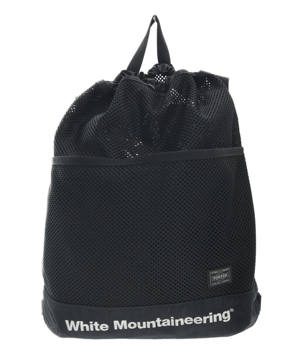 ホワイトマウンテニアリング リュック メッシュ PORTER コラボ WM2071833 メンズ White Mountaineering [1204]