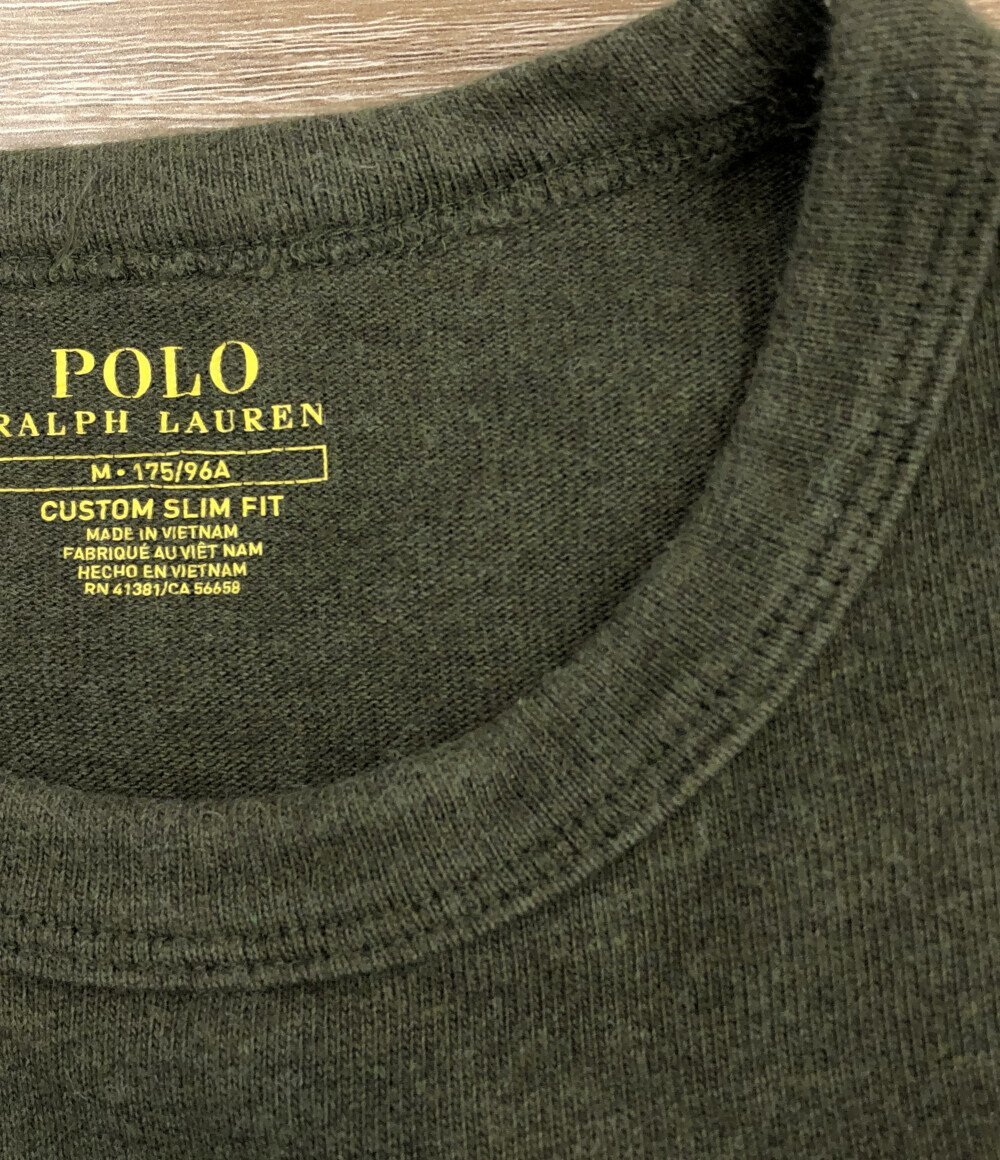 【1円スタート】ビッグポニー刺繍Tee 半袖Tシャツ カットソー メンズ M M POLO RALPH LAUREN [0304]_画像5