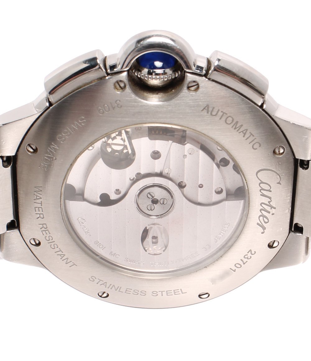  Cartier наручные часы хронограф ba long голубой du Cartier часы W6920025 самозаводящиеся часы черный [0402]