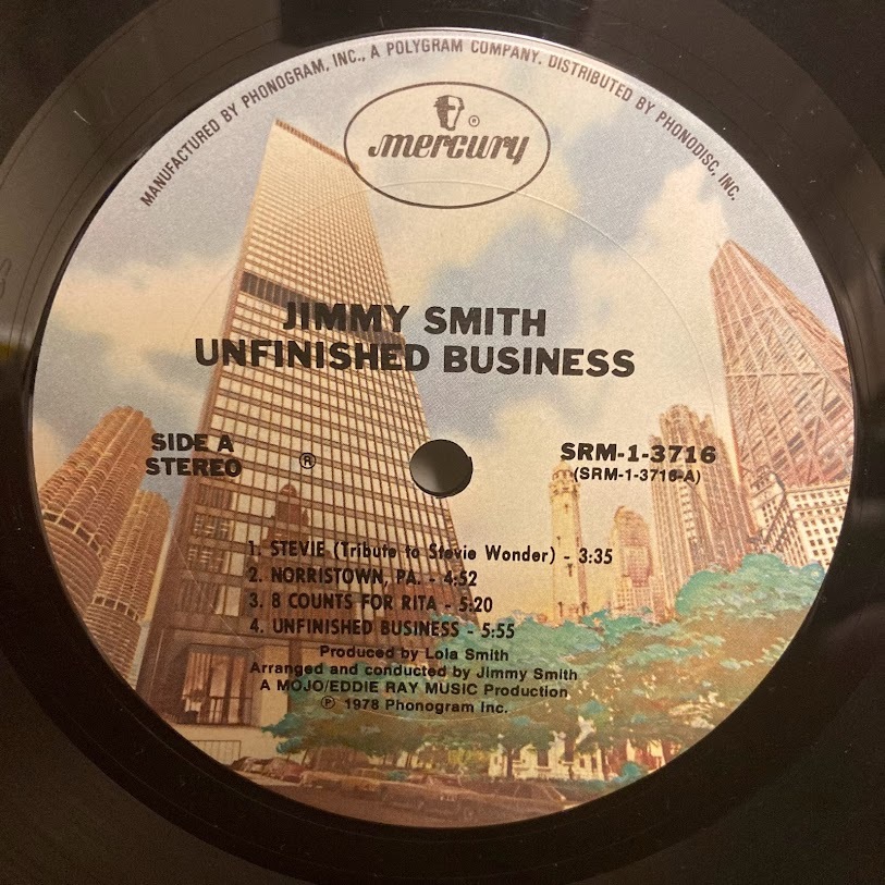 JIMMY SMITH / UNFINISHED BUSINESSの画像3
