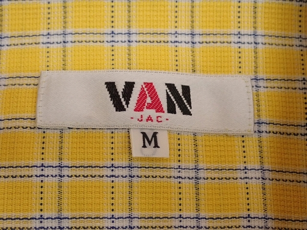 VAN JAC オープンカラーシャツ・M◆ヴァンヂャケット/22*12*2-33_画像8