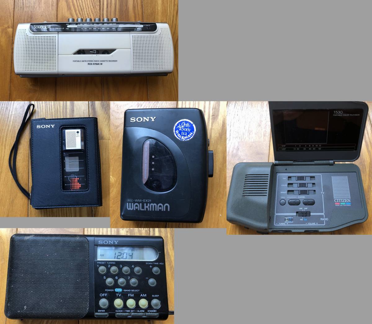 オンラインショップ ポータブル ラジオカセットプレイヤー SONY WA-4000 S