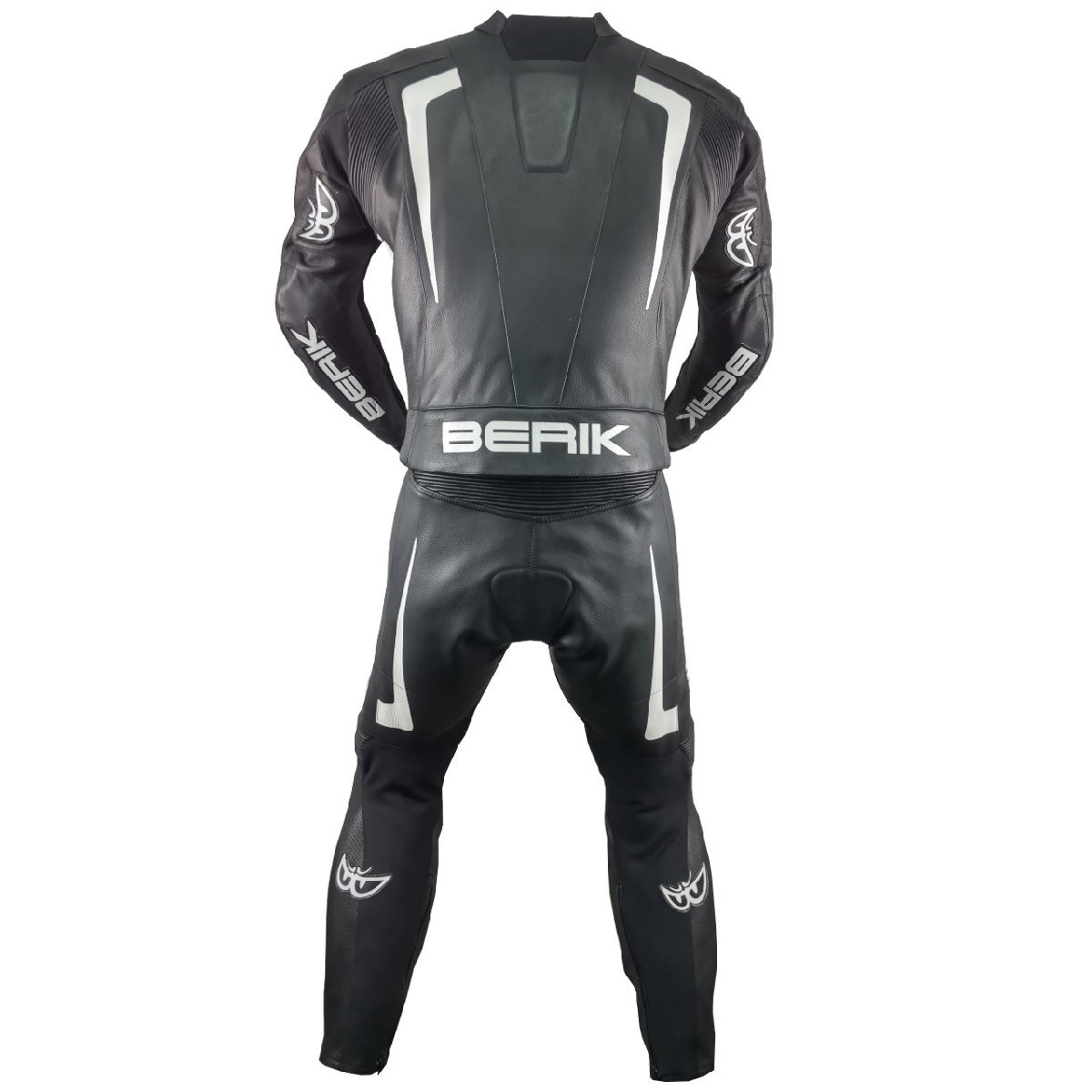 セパレート ツーピース BERIK ベリック 牛革 レーシングスーツ BLACK