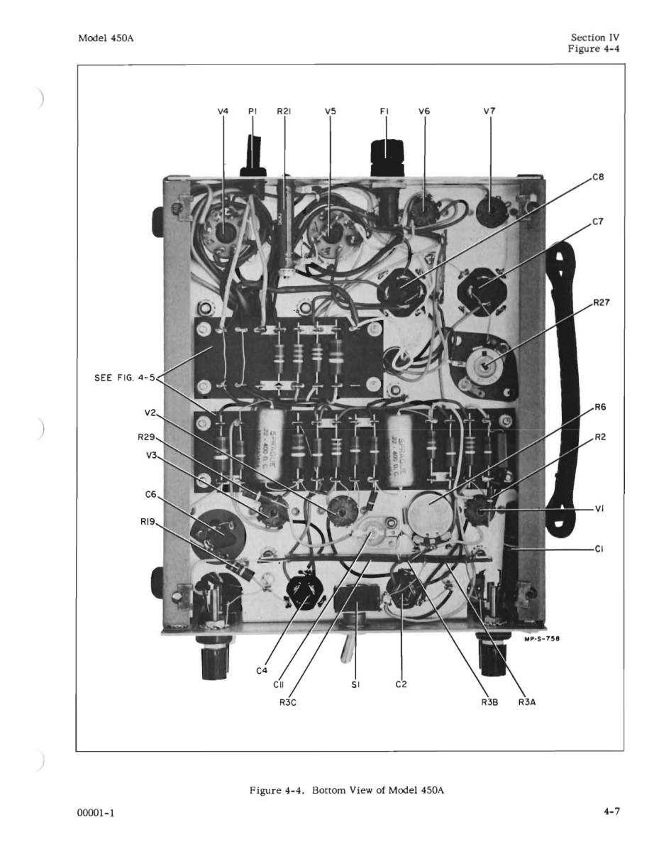HP Hewlett Packard MODEL 450AR Vintage Vacuum Tube Amplifier 1960 operation goods 