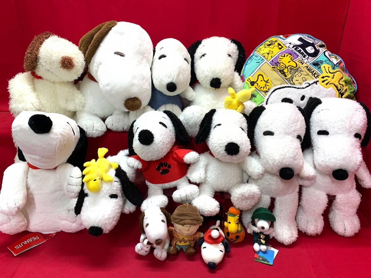 PEANUTS ピーナッツ SNOOPY スヌーピー ぬいぐるみ マスコット まとめ