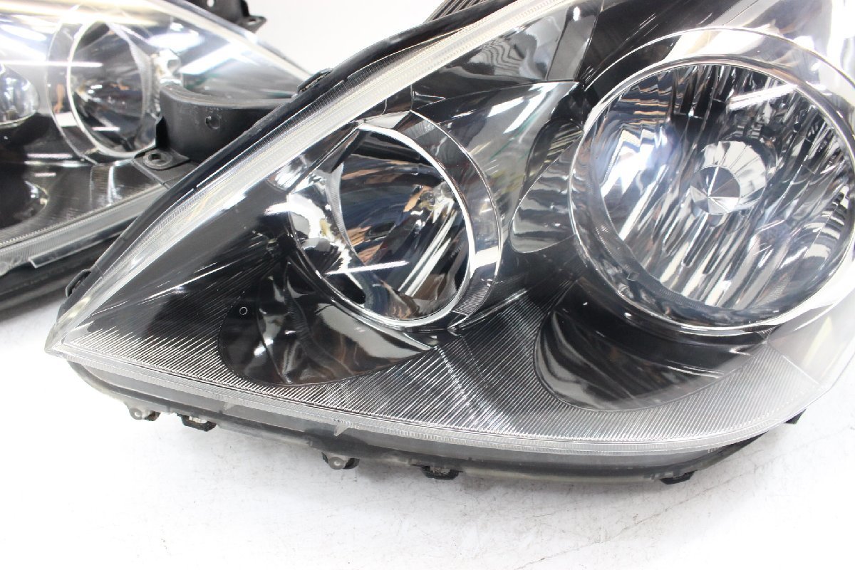 美品　ウィッシュ　ZNE10G　前期　ヘッドライト　左右　セット　キセノン　HID　レべ付　スタンレー　68-2　290482-290483_画像5