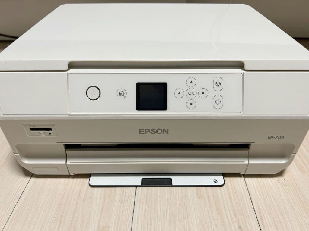 EPSON EP-711A インクジェット複合機 6色インク カラリオプリンター