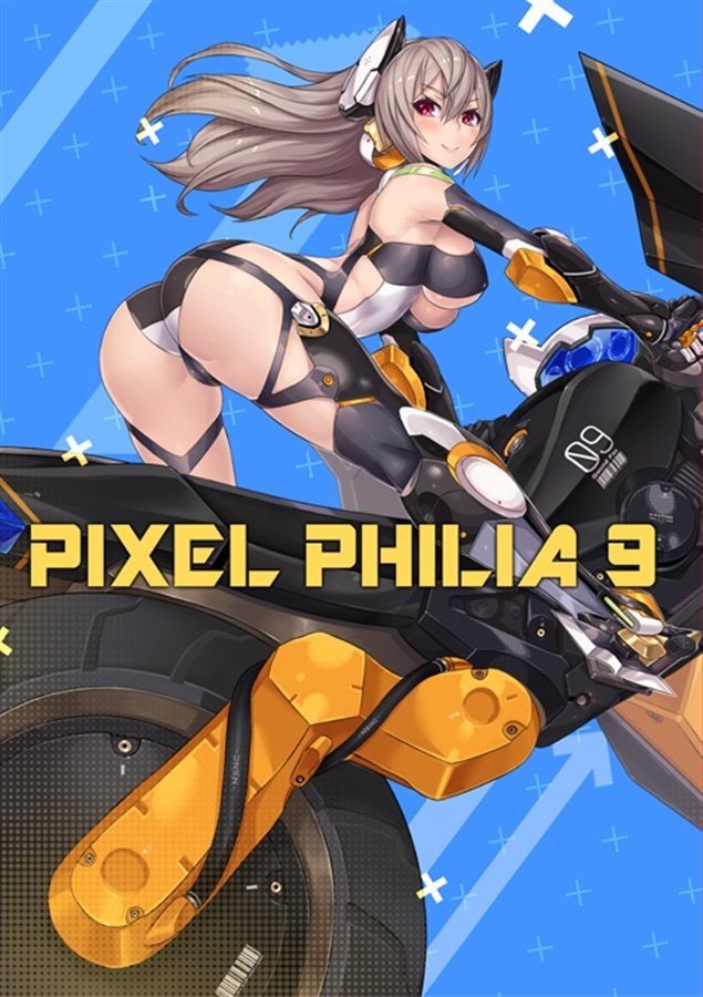 『Pixel Philia 9』 4HANDS Nidy-2D フルカラーイラスト集 冥途武装_画像1