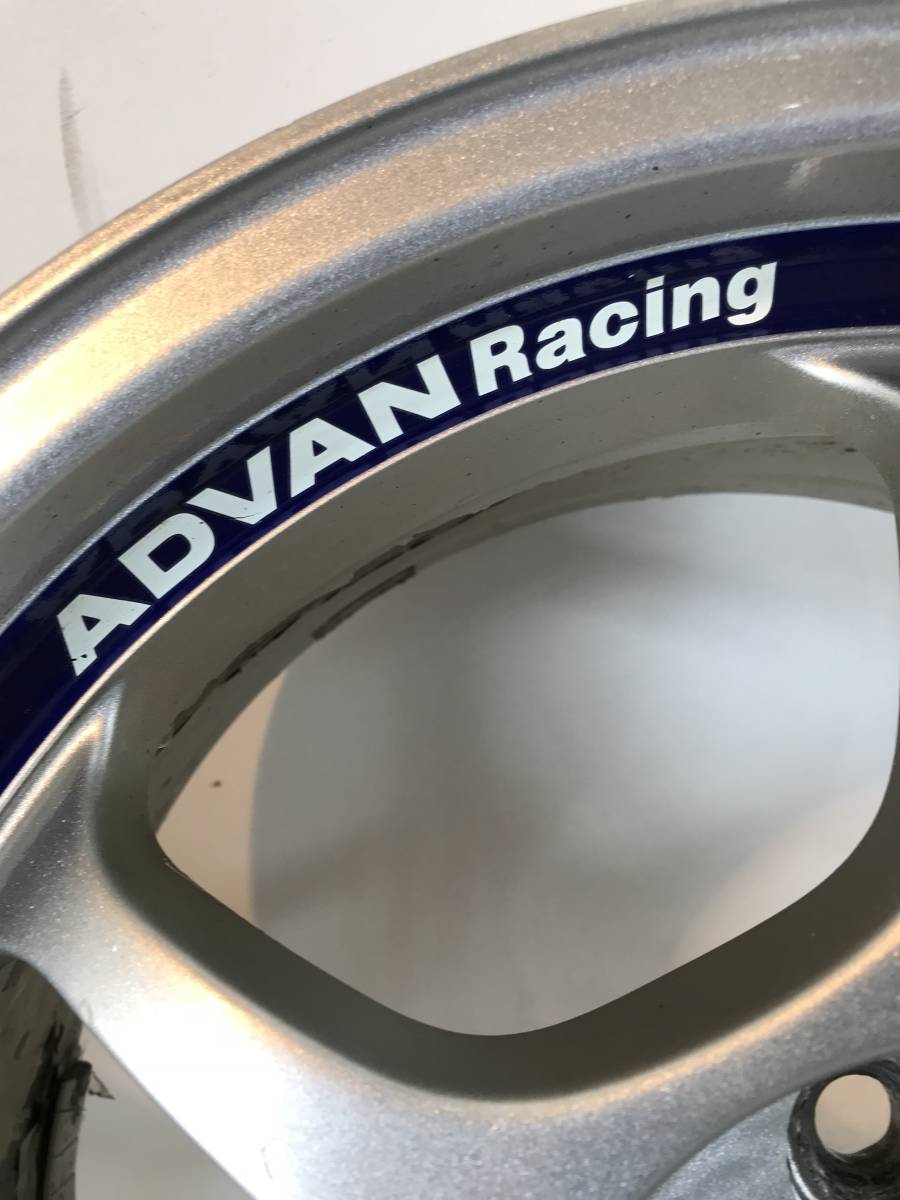 ADVAN Racing 15英寸6.5 JJ 4孔PCD 100偏置35 2個 <Br> ADVAN Racing 15インチ 6.5JJ 4穴 PCD 100 オフセット35 2本