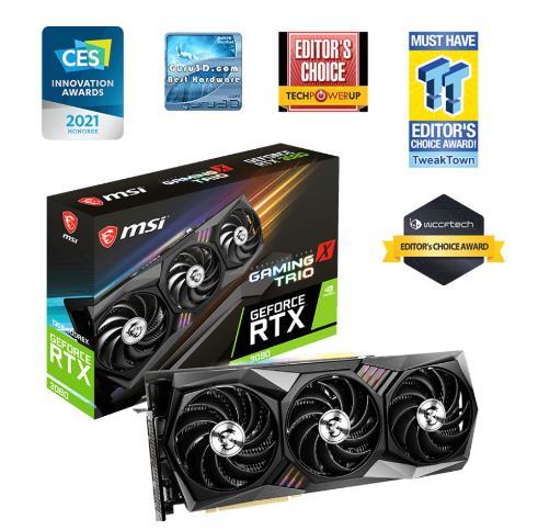 ◇◇MSI NVIDIA GeForce RTX 3080 GAMING X TRIO 10G 完動品