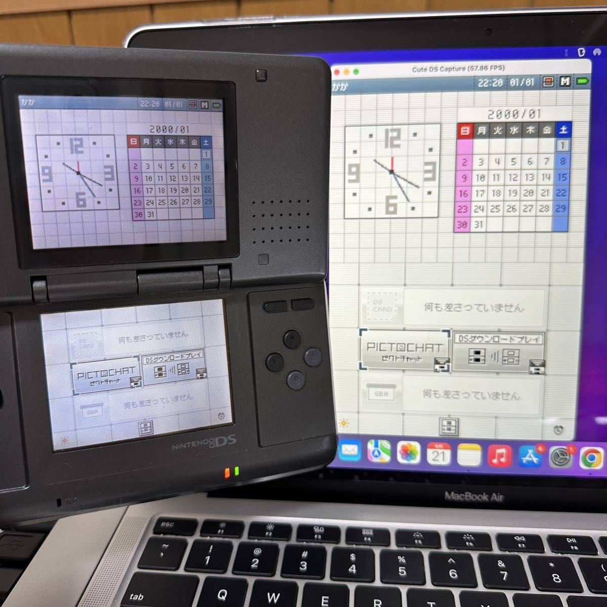 DS 本体 偽トロキャプチャ付き ブラック YouTube ゲーム実況 DS 本体 偽トロキャプチャ付き ブラック YouTube ゲーム実況
