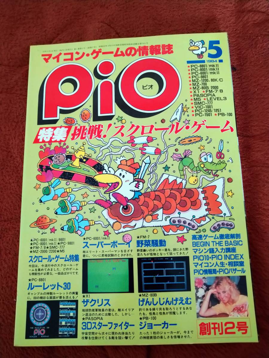 「Pio 1984年5月号」ビオ