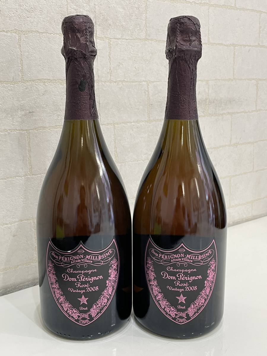 ドンペリニヨン ロゼ 2008 750ml Dom Perignon 2本セット-