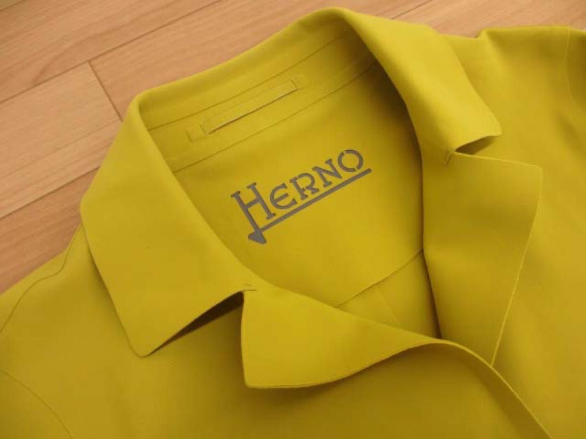 ：美品 HERNO ヘルノ CA0135D First Act コート 40 スキューバ  