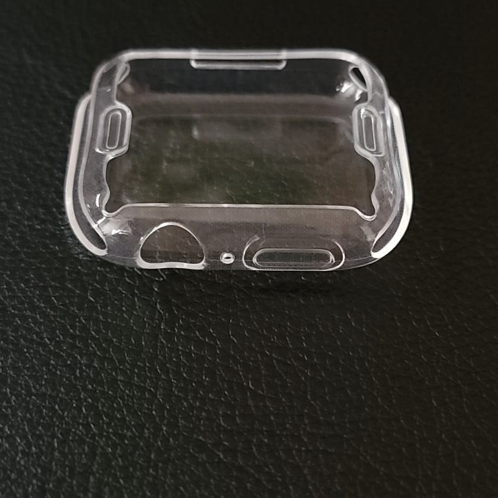 2点セット アップルウォッチ Series7 8 41mm クリアケース+TPU保護フィルム 傷防止 ケース 液晶保護_画像4