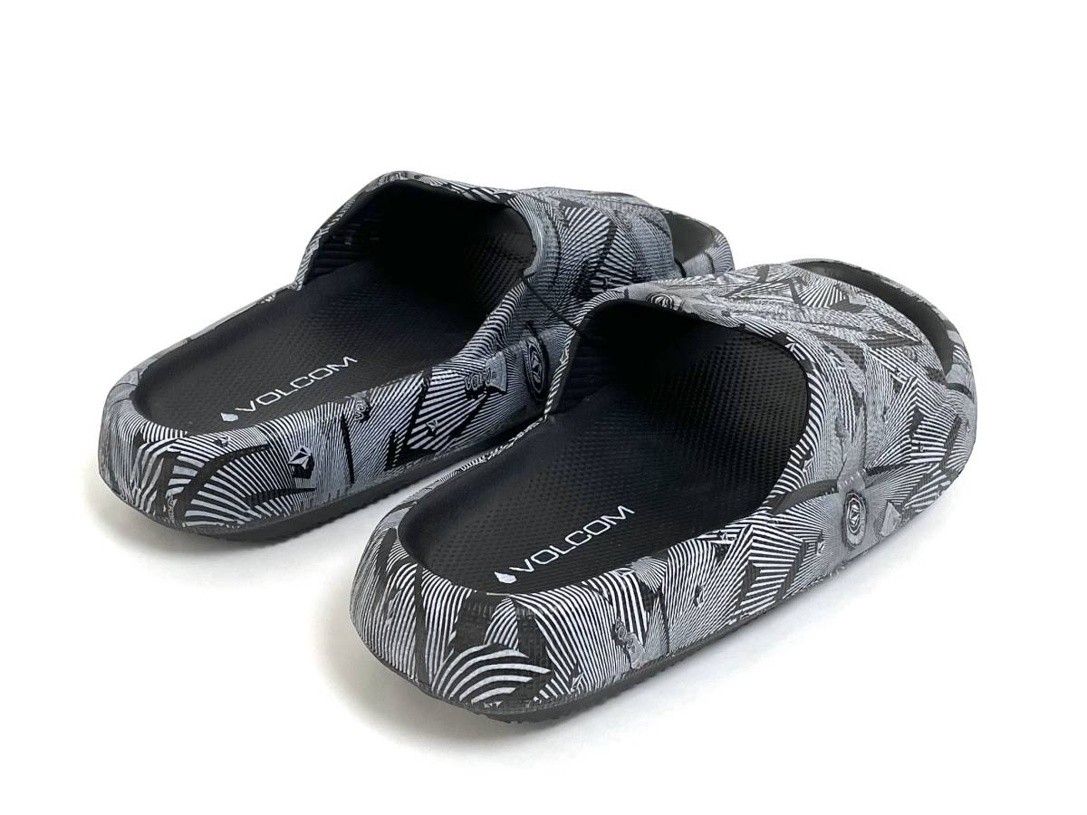 VOLCOM Volcom V0812310BWH① мужской M размер шлепанцы для душа Sandals 25cm~26.5cm. соответствует серый серия цвет voru com новый товар быстрое решение бесплатная доставка 