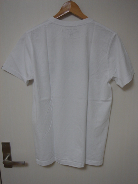 BILLABONG ビラボン AH011201WHI メンズ Lサイズ 半袖Tシャツ ロゴプリントティー Logo サーフブランド コットン100% ホワイト色 送料無料の画像4