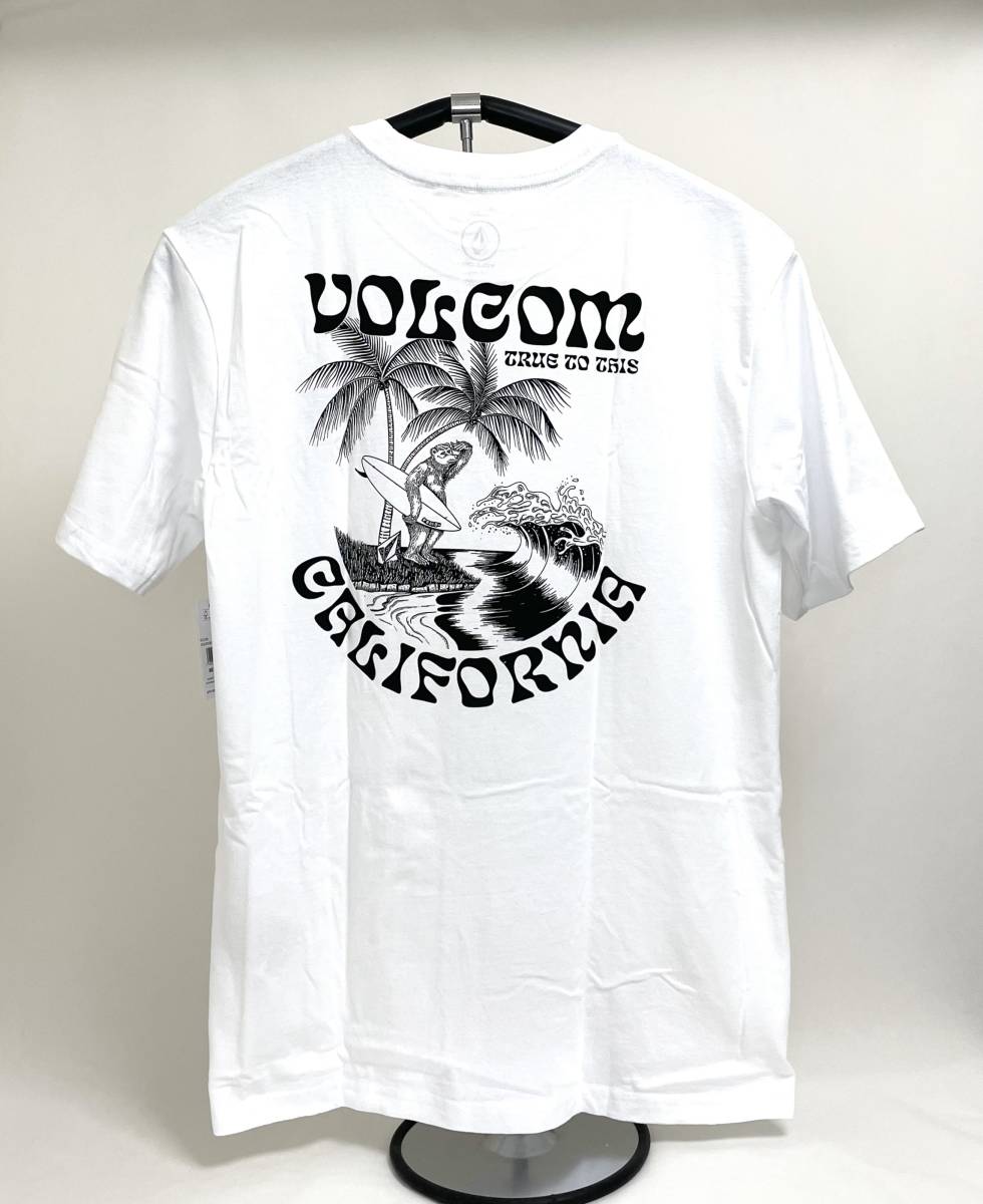 VOLCOM ボルコム AF522306WHT④ メンズ Lサイズ 半袖Tシャツ カリフォルニア ベアー サーフィン ホワイト色 ヴォルコム 新品 即決 送料無料_画像1