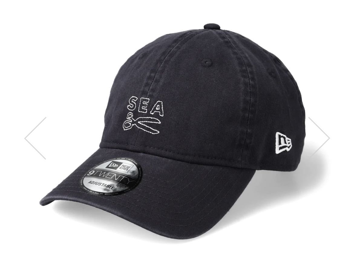 送料無料 ネイビー wind and sea denham cap デンハム