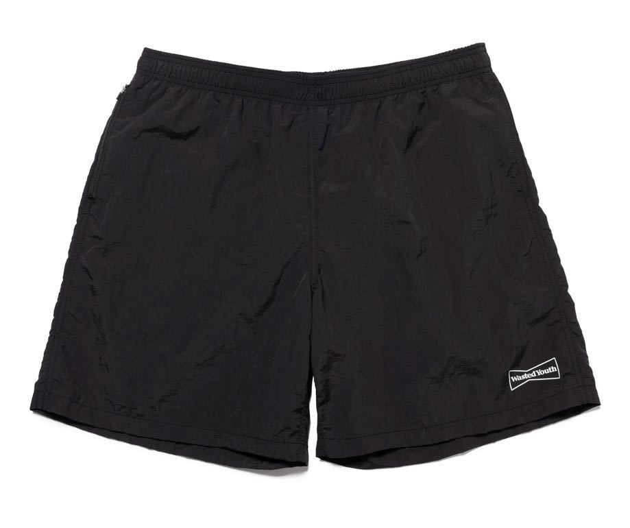 黒M Wasted Youth SWIM SHORTS ショーツ 水着_画像1