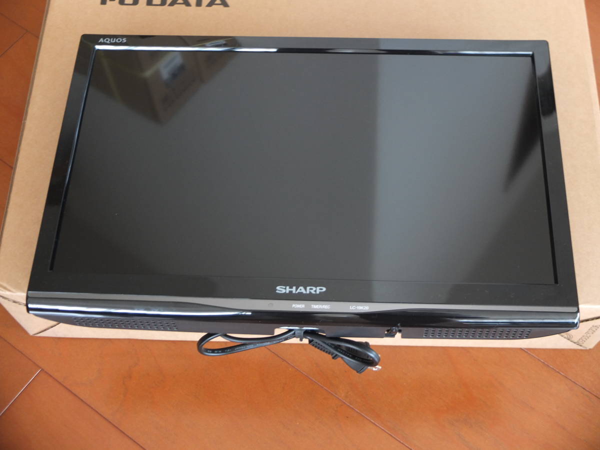 SHARP 液晶カラーテレビ LC-19K20 19型-