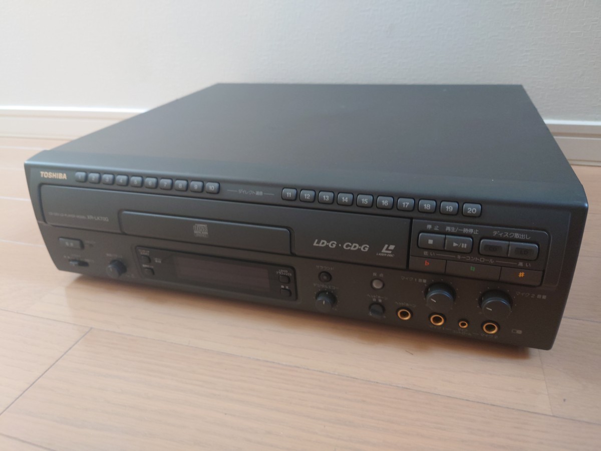 東芝 レーザーディスクプレーヤー XR-LK70G TOSHIBA CD CDV LDプレーヤー